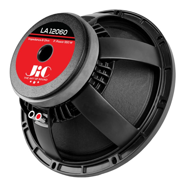 Speaker Subwoofer JIC LA 12060 12 Inch 550 Watt - Mid Low, 8 Ohm, Sensitivitas 97.69 dB