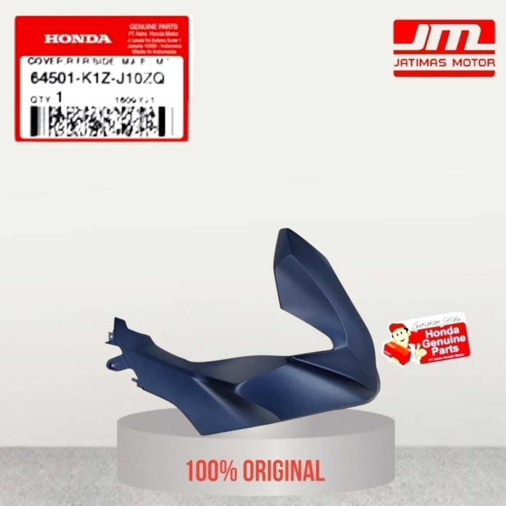 64501-K1Z-J10ZQ Cover Kanan Depan Biru Doff Honda PCX 160 K1Z