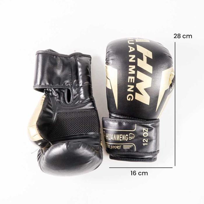 Ready Stok Sarung Tinju HUANMENG MMA UFC Boxing Muay Thai Glove