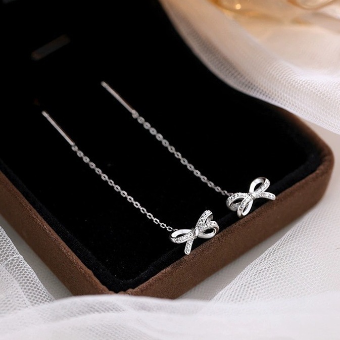 Anting Panjang Anting Rumbai Anting Titanium Anti Karat Anti Luntur Anting Kupukupu