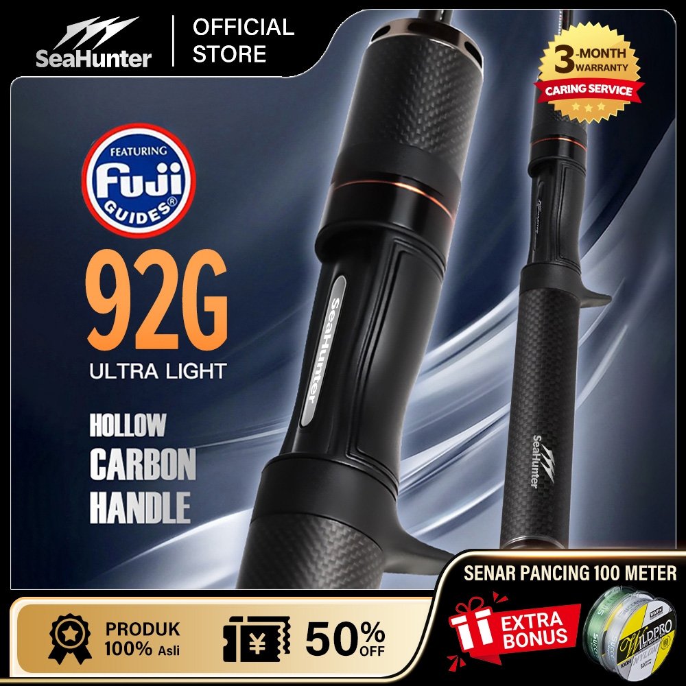 [OFFICIAL] SeaHunter Black Arrow Joran Pancing, FUJI O Joran BC Casting/Spinning 1.5M/1.68/1.8 80G B