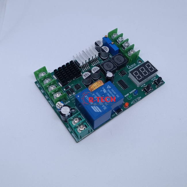 Modul UPS ATS DC Auto Transfer Switch 3 Output dengan Auto Charging Control