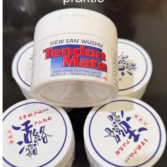 Salep Tendon Mate Siew San Wushu Krim Untuk Tulang Sendi Otot Lutut Kemasan Baru