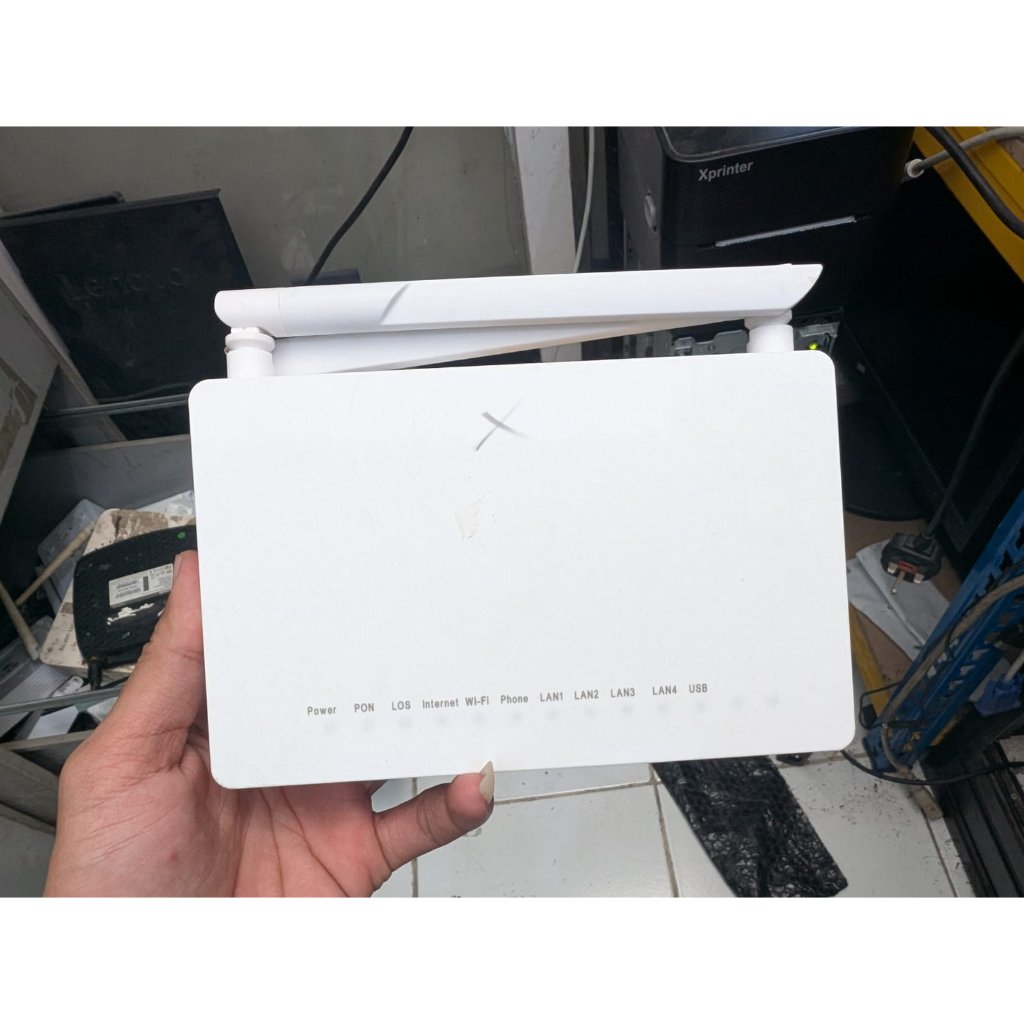 Modem ZTE F609 XPON ONT GPON Rusak Segel Utuh Like New Unit Only