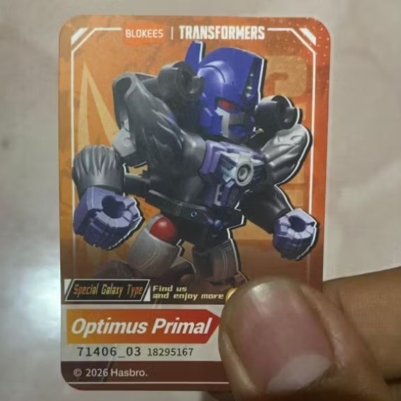 SECREET OPTIMUS PRIMAL DV 06