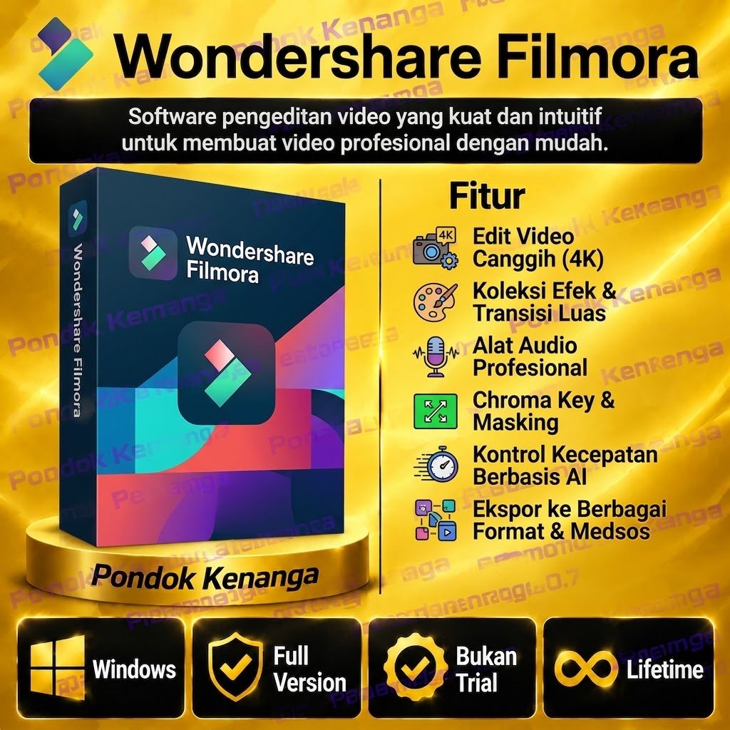 Wondershare Filmora 15.5.3.19727 (x64) - Full Version, Not Trial
