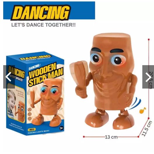 Mainan Anak Mainan ANOMALI DANCING Mainan Anak Anomali TUNG-TUNG SAHUR Ada Lampu dan Musik