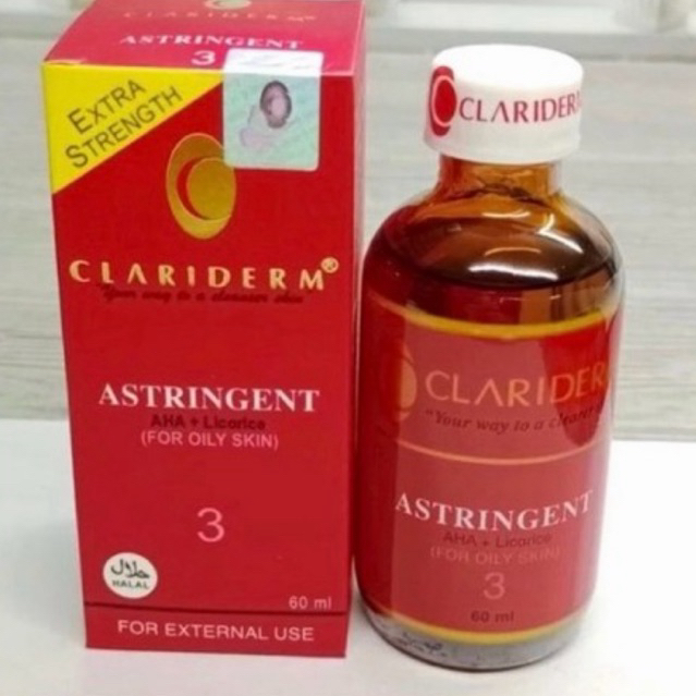 CLARIDERM TONER ORIGINAL 100% (PHILIPINE)
