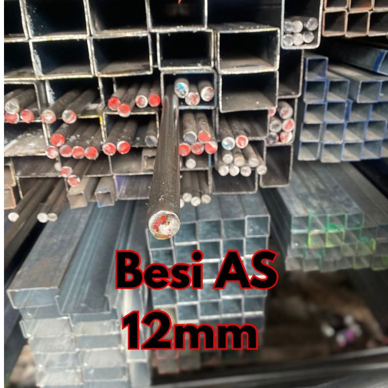 As besi 12 mm besi isi as 12 mm