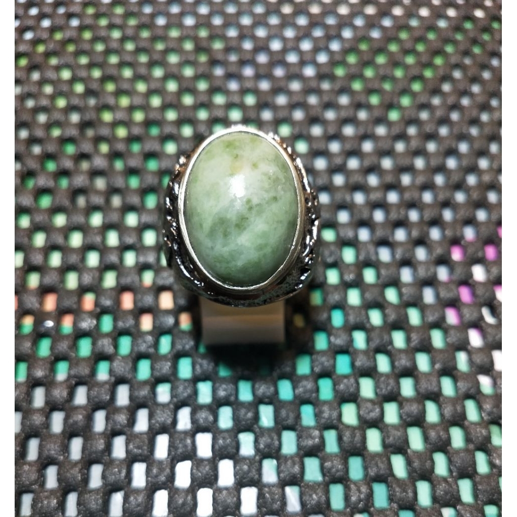 Cincin giok nabire papua jadeite
