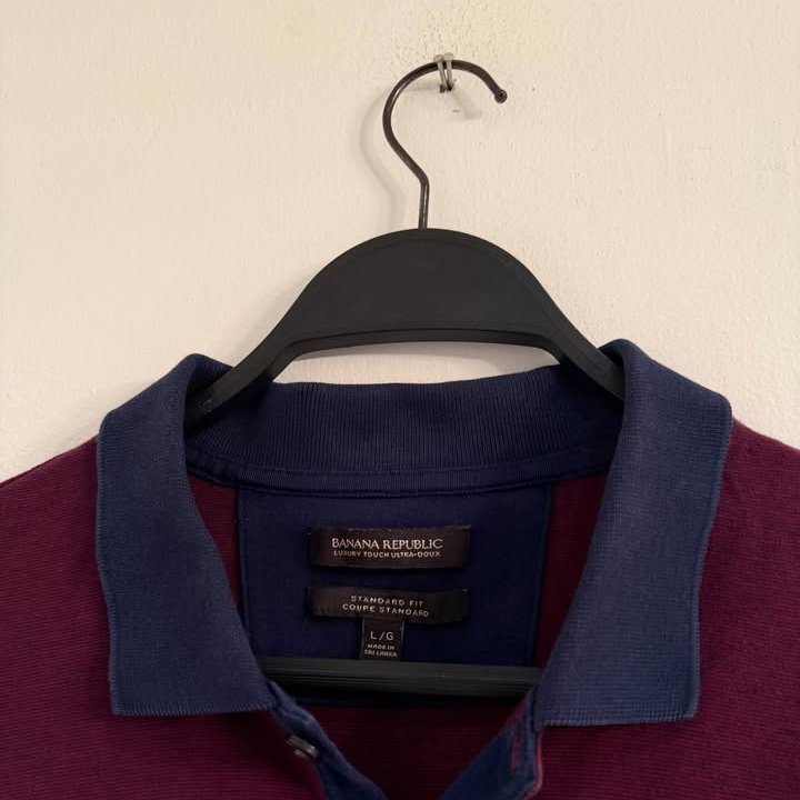 Kaos Polo Banana Republic Size L