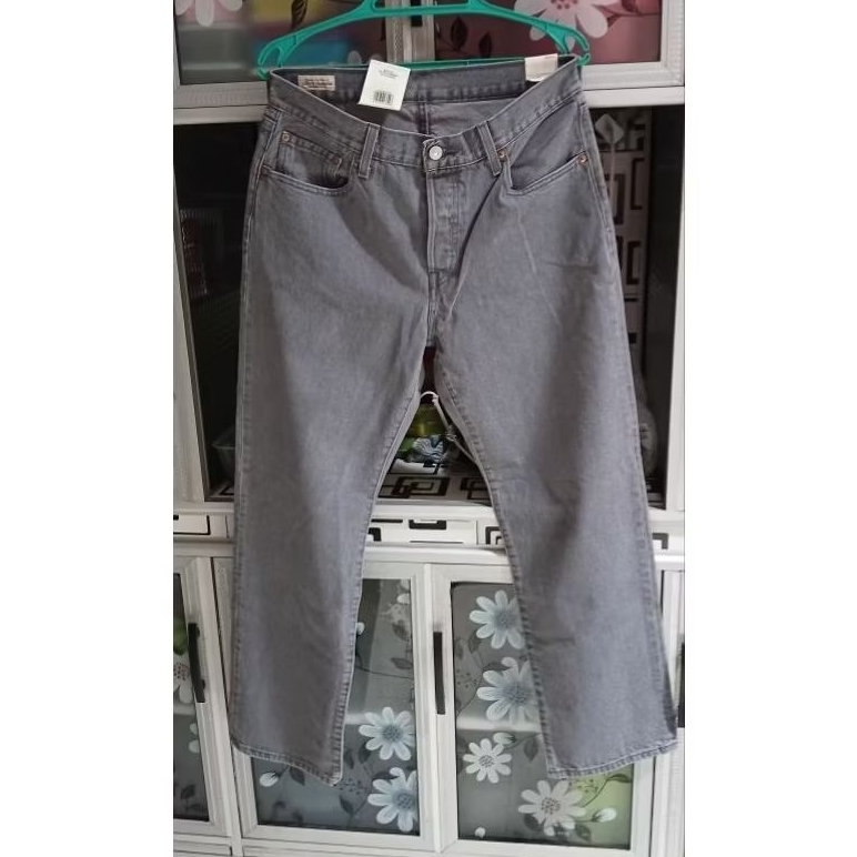 Levis 501 90S Fresh Straight Grey