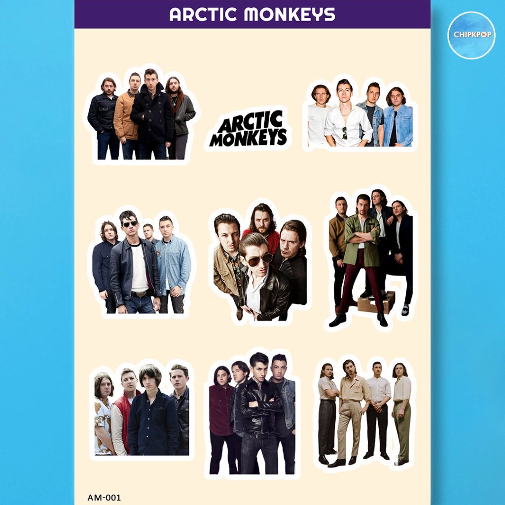 STICKER ARCTIC MONKEYS WESTERN I ARCTIC MONKEYS I ARCTIC MONKEYS WESTERN I STICKER WESTERN I STICKER