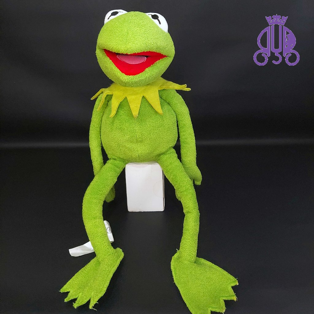 Boneka karakter kodok Kermit the Frog Muppets