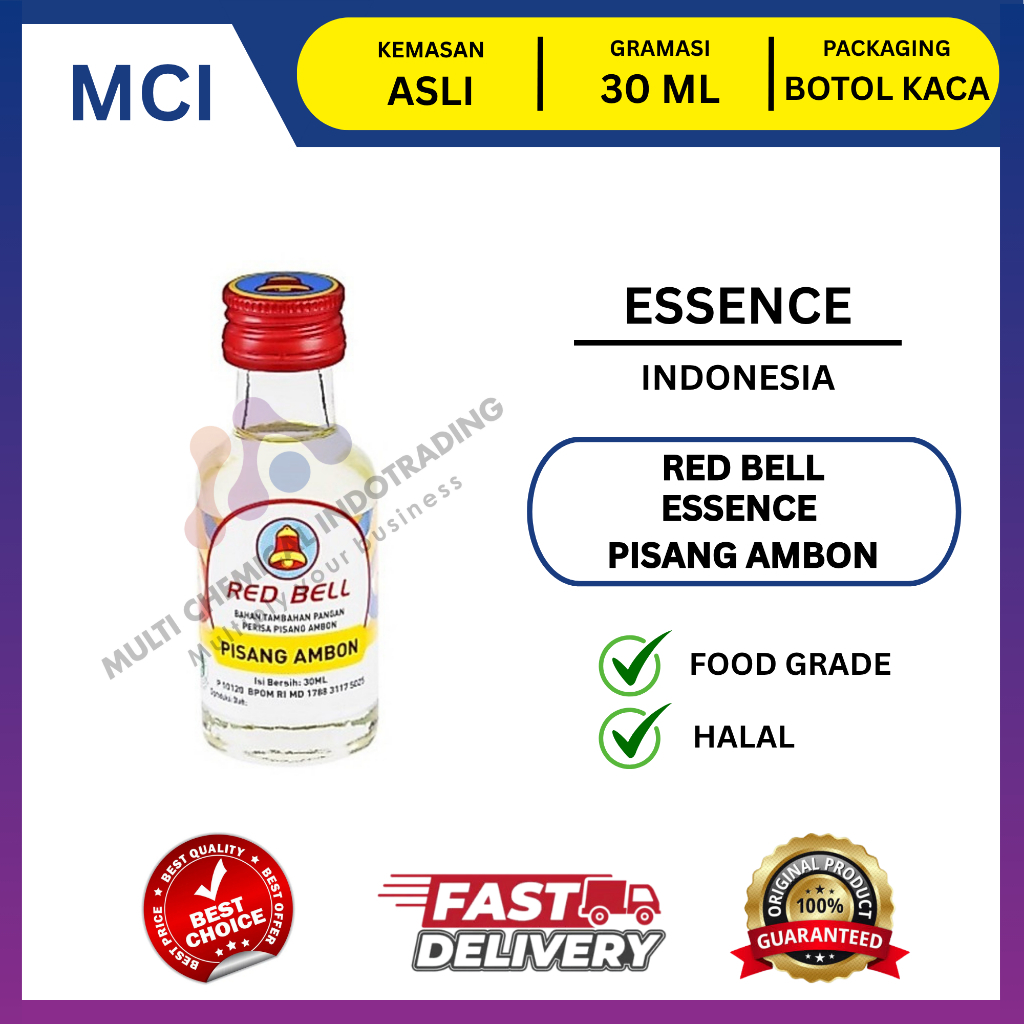 RED BELL ESSENCE PISANG AMBON 30 ML