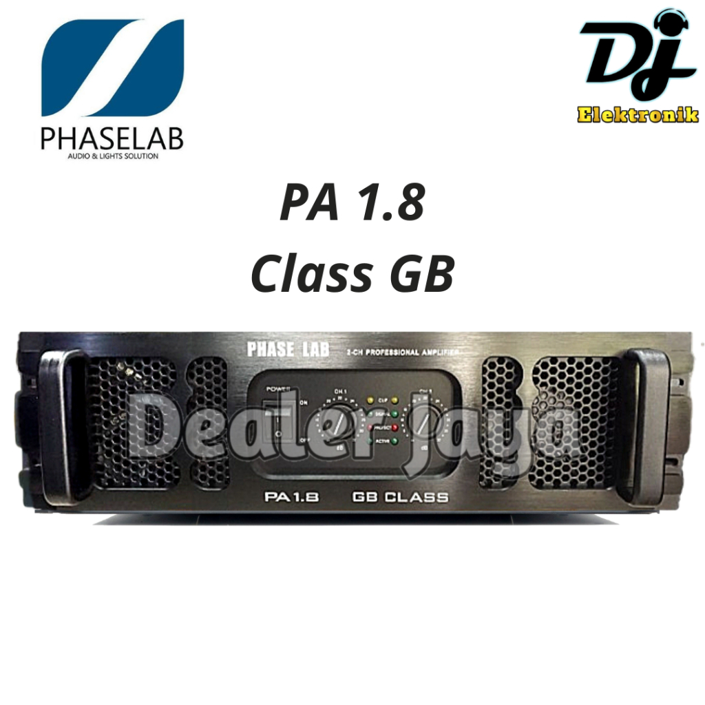 Power Ampli Phase Lab / Phaselab PA 1.8 / PA1.8 - 3 channel CLASS GB