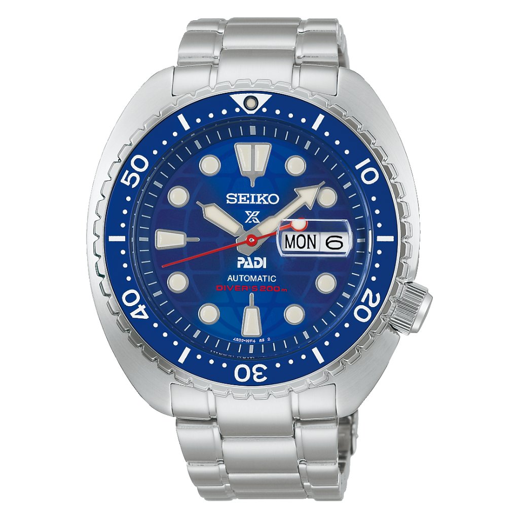 Seiko Prospex HBB002K1 Diver’s Watch PADI 60th Anniversary King Turtle Striking Blue Limited Edition