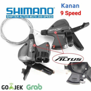 Shifter 9 Speed ALTUS SL M370 R Kanan / Shifter 9 Speed Kanan
