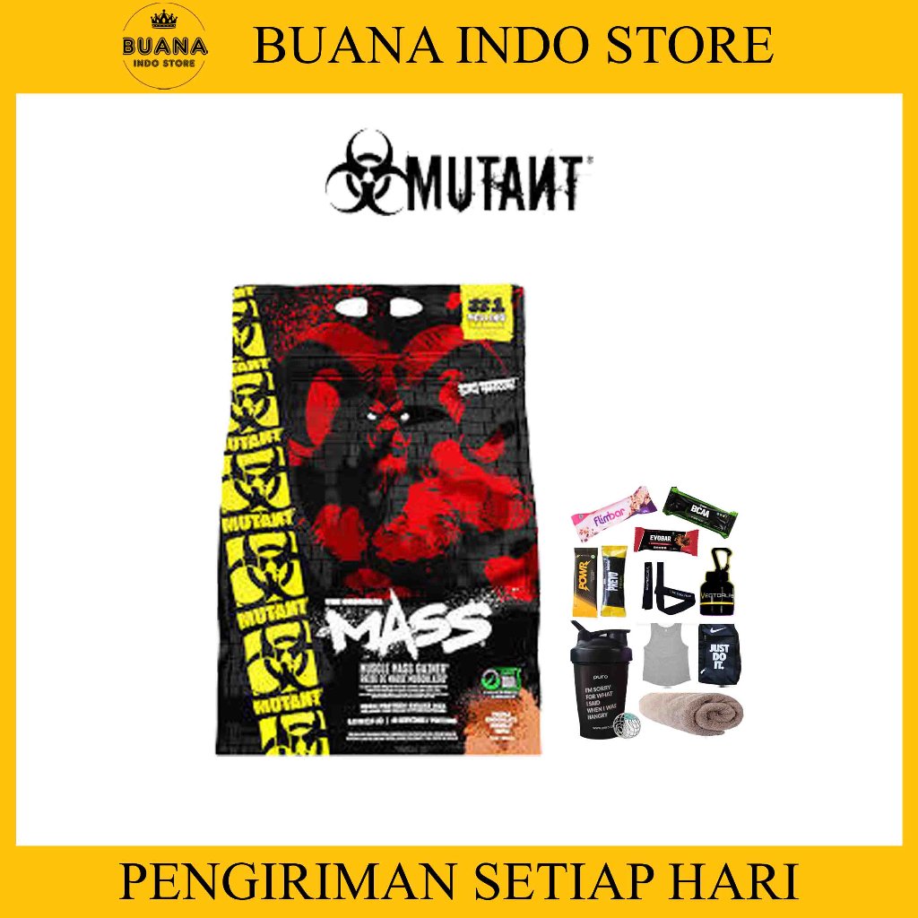 MUTANT MASS EXTREME GAIN 20 LBS - Suplemen Gainer 20lbs