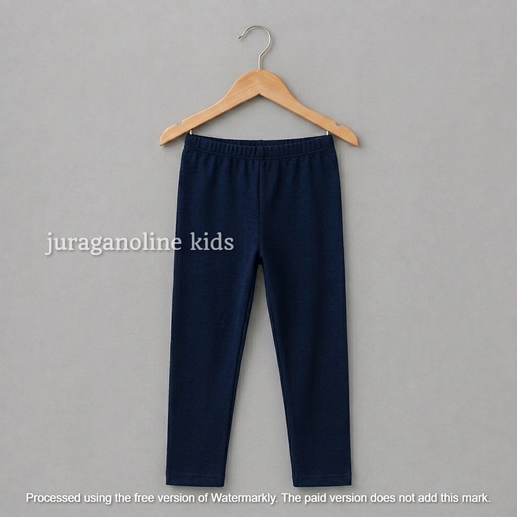 Celana legging anak polos untuk usia  06 bulan sampai 12 tahun