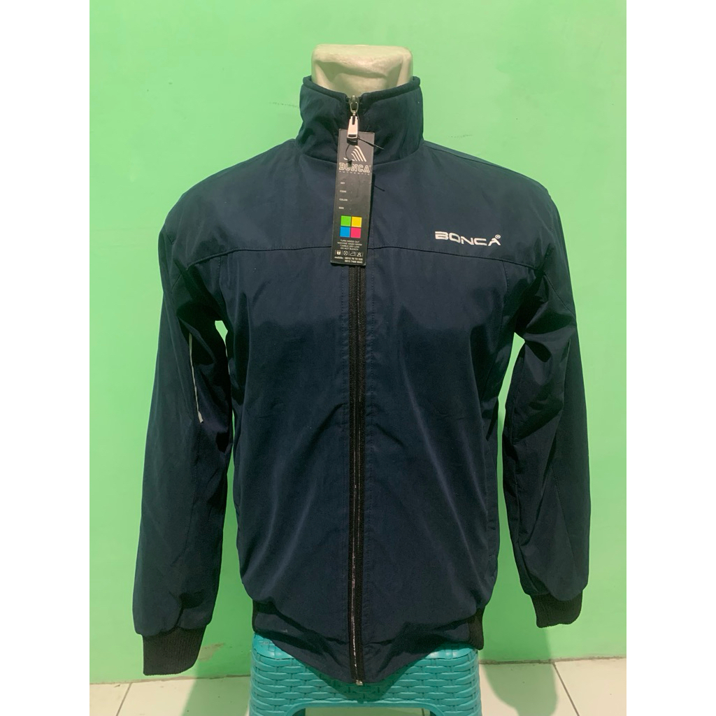 Jacket Bonca Prada ukuran allsize blue navy