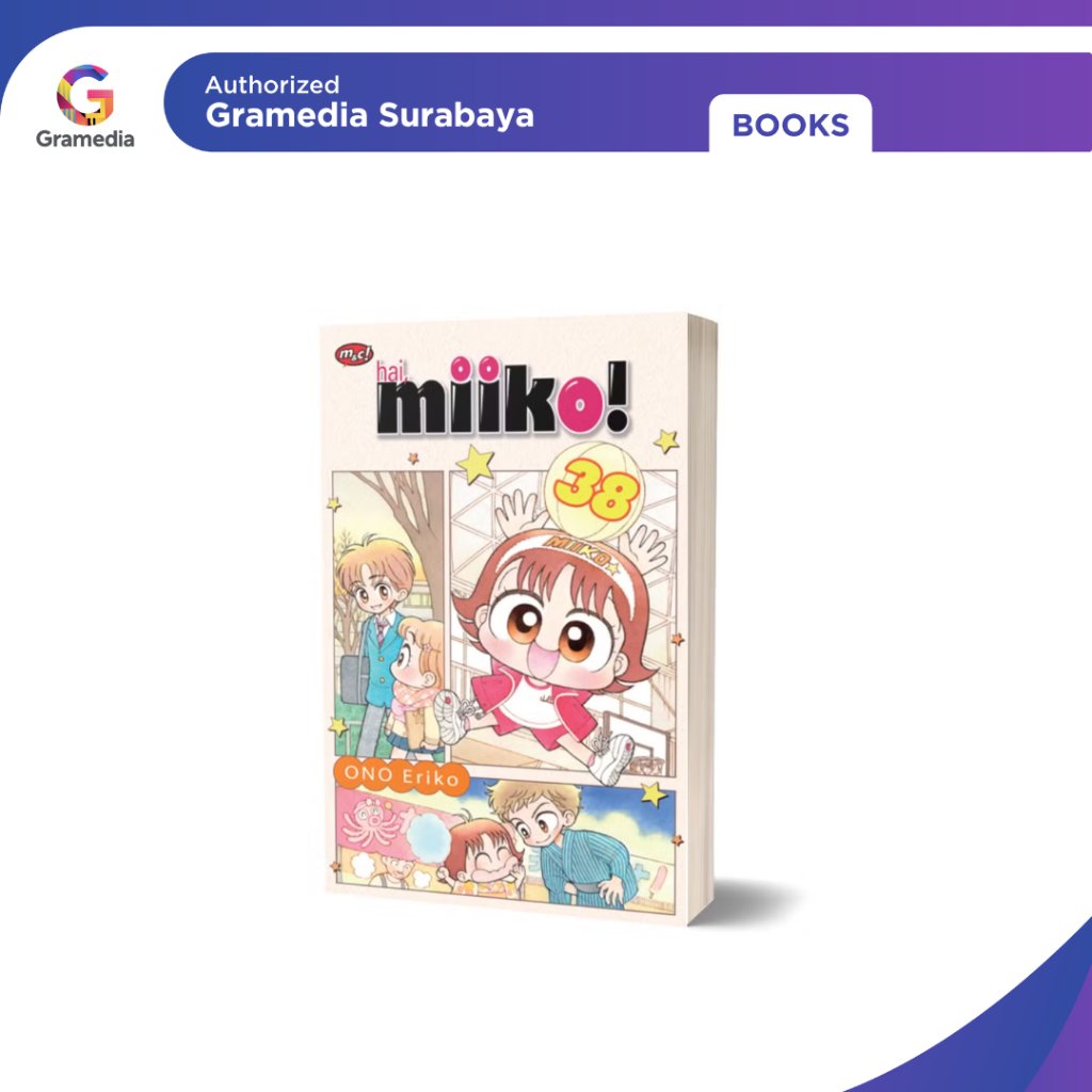 Gramedia Surabaya - Hai, Miiko 38 - Reguler