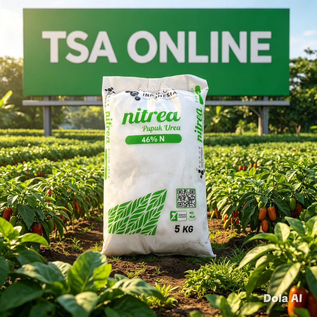 Petrokimia Gresik | Pupuk Urea Nitrea | Mempercepat Pertumbuhan Tanaman Lebih Hijau | Kemasan 5 Kg