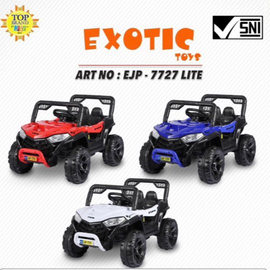 Mobil Aki Anak EXOTIC EJP7727 EJP-7727 Kendaraan Mainan Remote