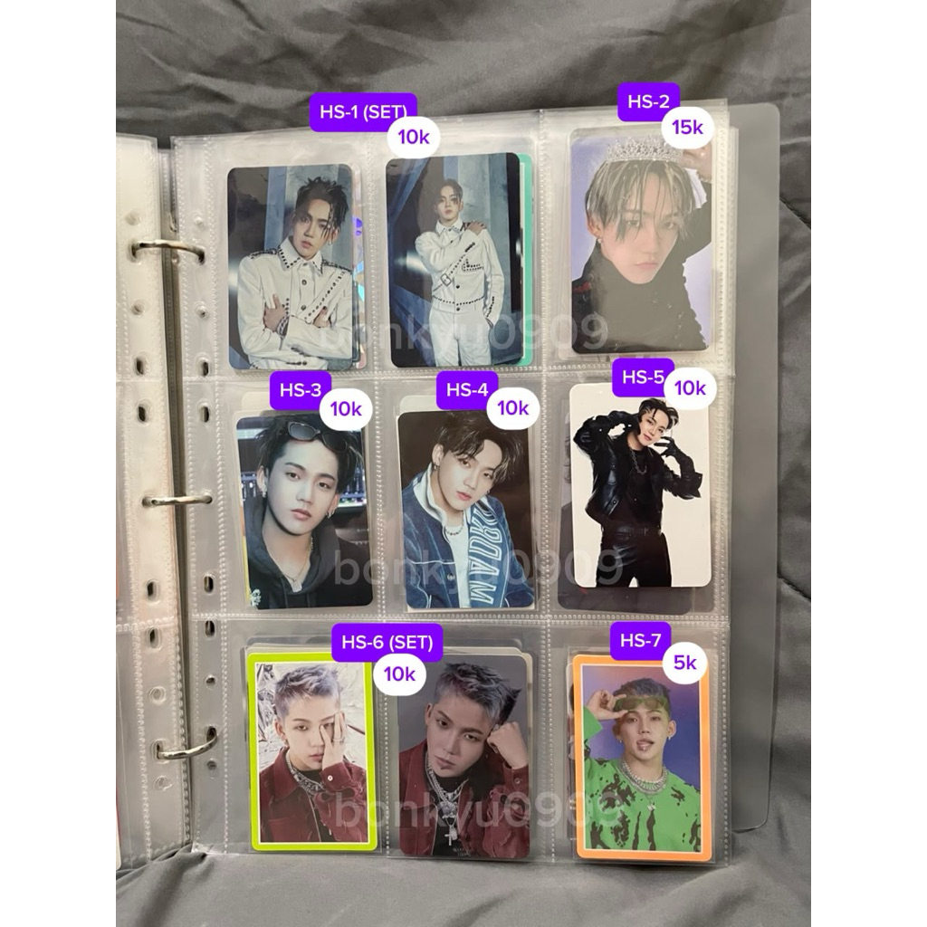 Photocard Hyunsuk Treasure (Official Photocard) PC Hyunsuk Reboot Jikjin Magazine