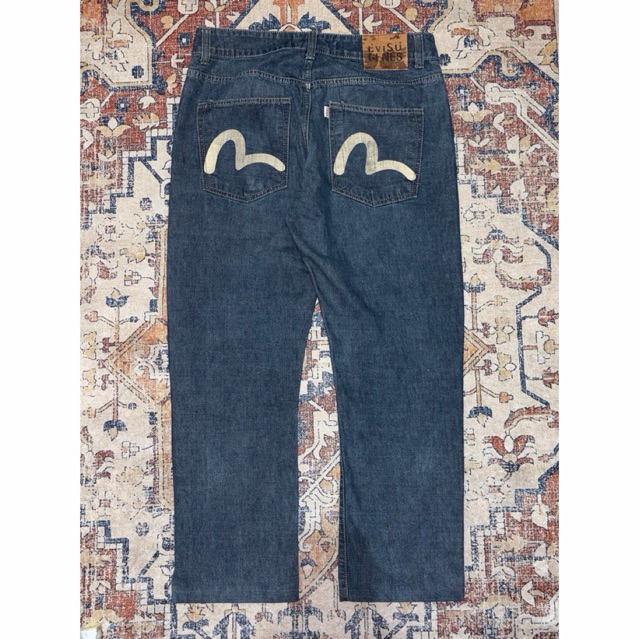 Evisu Genes Denim Size 34 | Classic, Y2K, Curated, Vintage, Retro, Celana, Jeans
