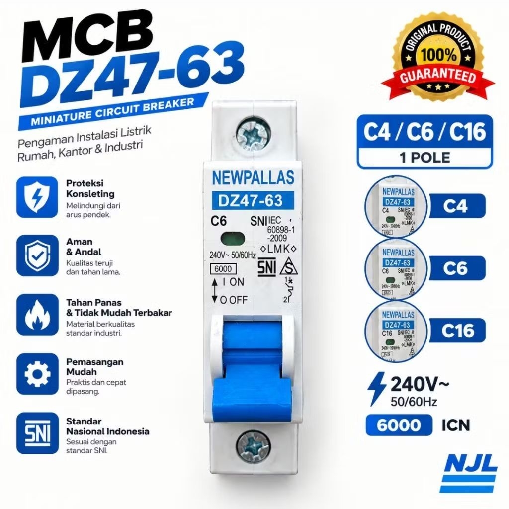 MCB DZ47-63