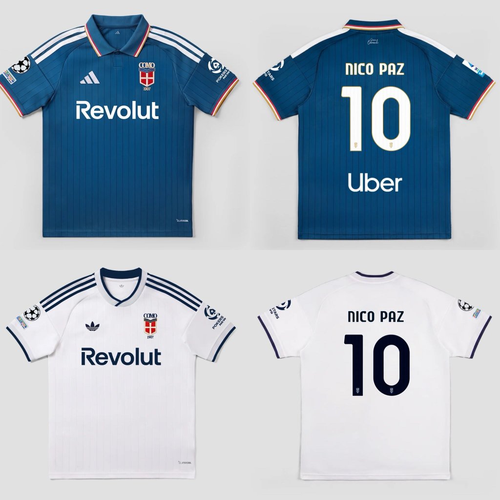 [Pre Order]  Adidas Como 1907 Football Jersey Home & Away