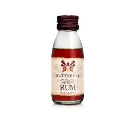 Rum Essence Butterfly Kupu-Kupu Jamaica 60 ml - Pewarna Alami untuk Makanan dan Minuman