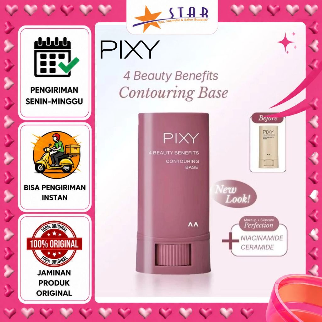 * STAR * Pixy 4 Beauty Benefits Contouring Base / Contouring / Easy Blend