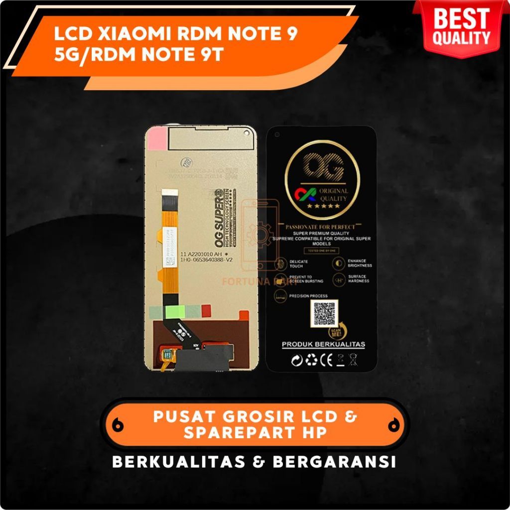 LCD REDMI NOTE 9T / NOTE 9 5G / XIAOMI REDMI NOTE 9T / XIAOMI REDMI NOTE 9 5G FULLSET COMPLETE