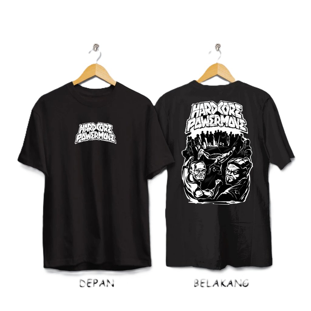 KAOS HARDCORE POWERMOVE/ kaos HARDCORE POWERMOVE/ kaos Pria dan Wanita