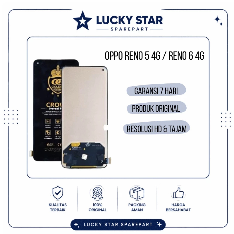 LCD TOUCHSCREEN OPPO RENO 5 4G  RENO 6 4G ORIGINAL FULLSET COMPLETE  LCD OPPO RENO 5 4G  LCD RENO 6 