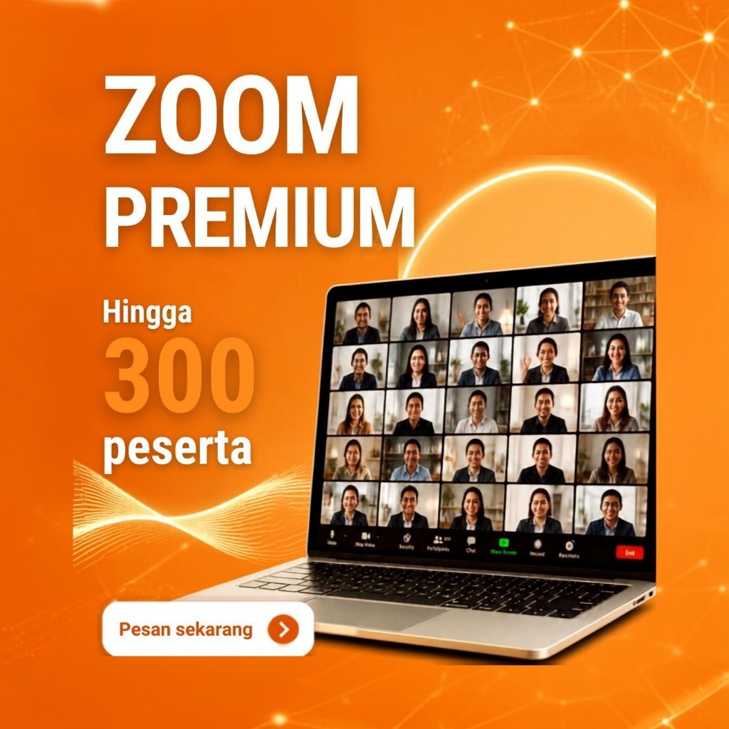 300 peserta unlimited time perbulan zoom rafisky