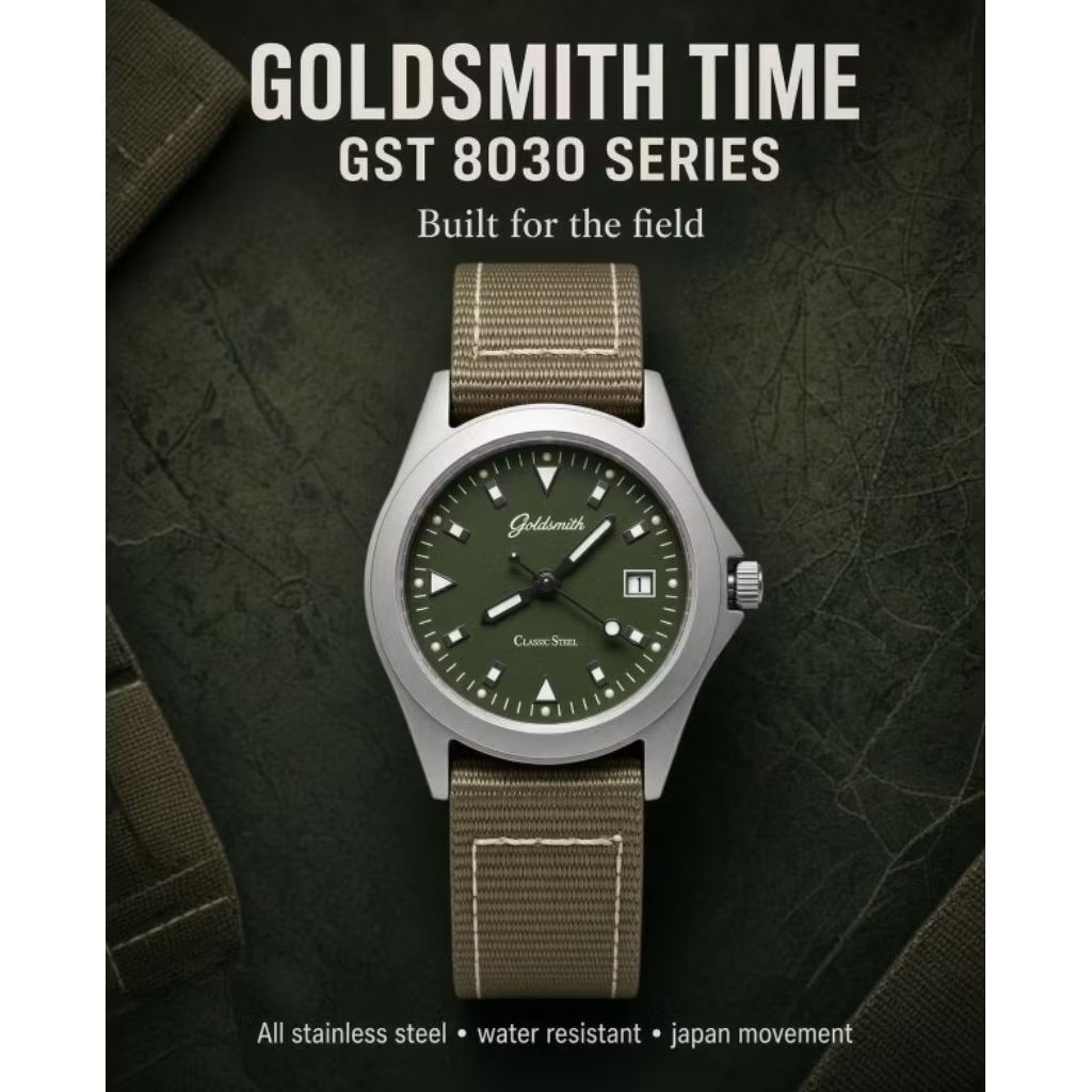 Goldsmith Time jam tangan analog gst 8030
