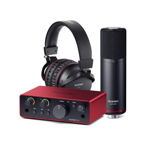 Focusrite Scarlett Solo Studio USB Audio Interface Soundcard Recording / Focusrite Scarlet