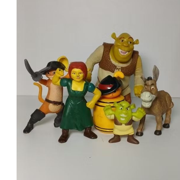 Action Figur Mainan Shrek DWA for MCD / Shrek Figure Preloved