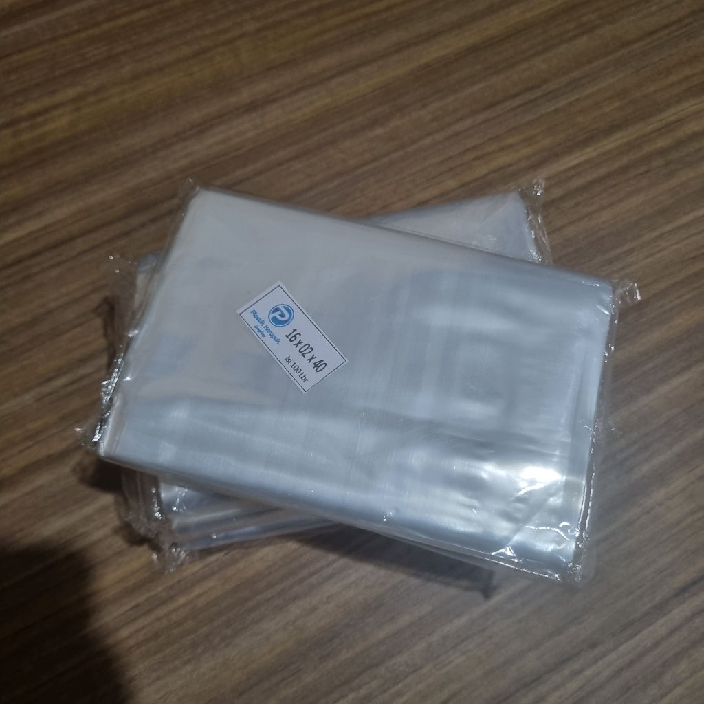 Kantong Makanan Plastik PP Bening 100 Pcs