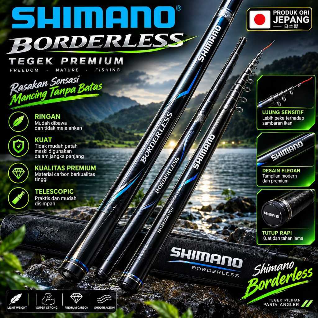 Jual Tegek Shimano Borderless