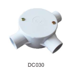 PVC 3 Way Box + Cover