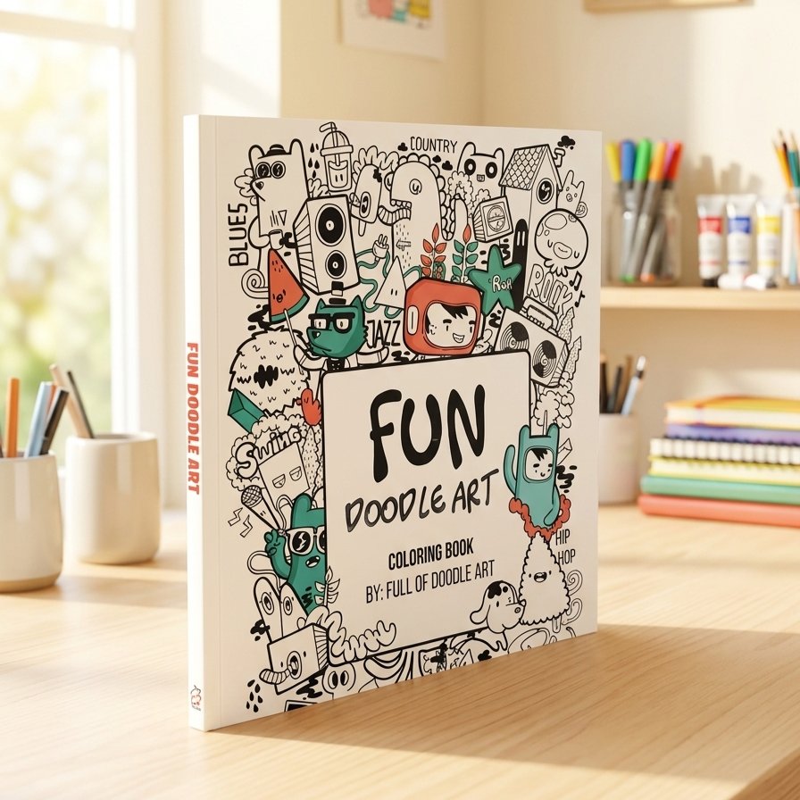 Buku Fun of Doodle Art