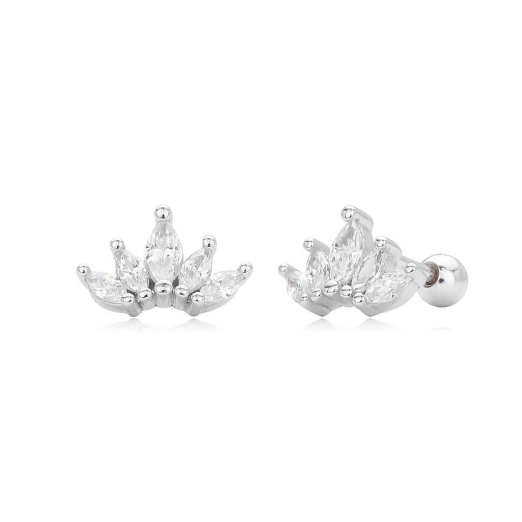 Prelude Cantabille Zirconia Stud Earrings | Anting Zirconia Wanita