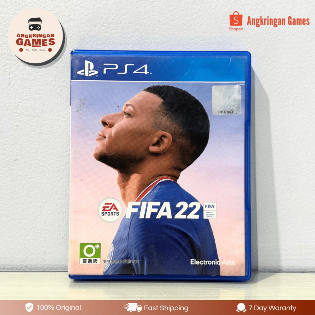 BD Kaset FIFA 22 PS4 PS5 Second Bekas Original | Game Bola Musim 2022 FIFA22 PlayStation