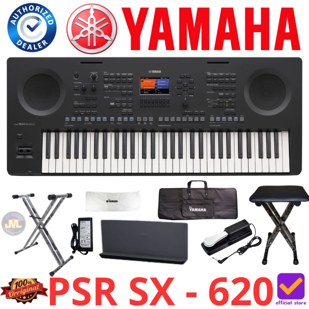 Yamaha PSR SX620 / PSR SX600 Arranger Keyboard Paket Yamaha PSR SX-620 PSR SX-600