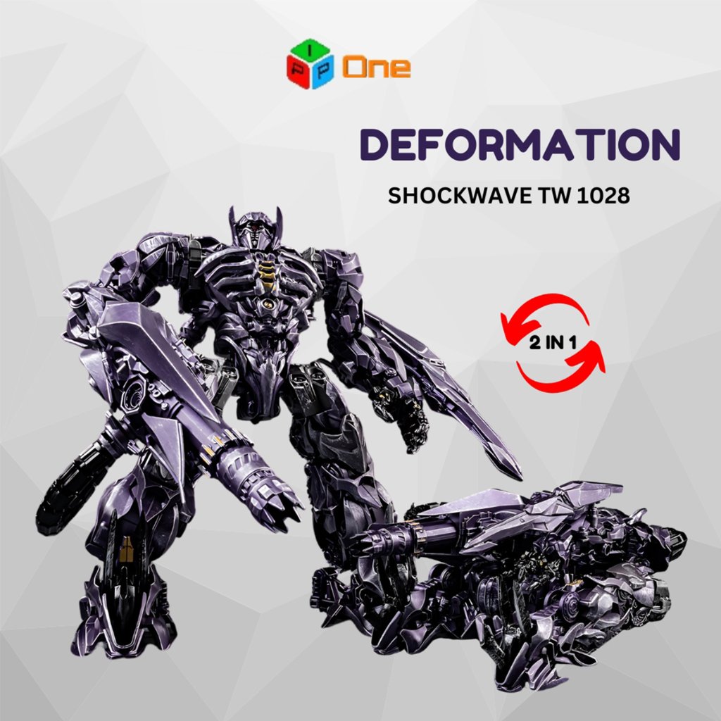 Robot shockwave Baiwei spock interstellar piratis TW-1028 Decepticon