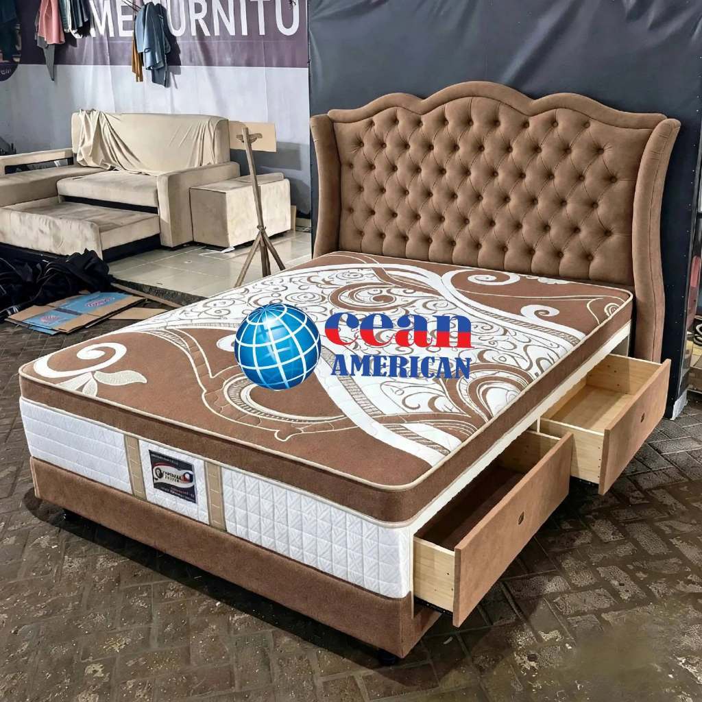 Springbed set brown ocean american original